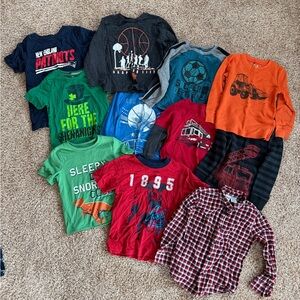 Toddler boys shirt bundle size 4/4T